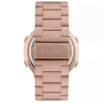 Relógio Euro Rose Gold Digital Fashion Fit EUBJ3279AF/4J