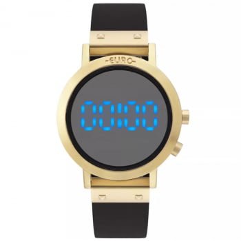 Relógio Feminino Euro Dourado Troca Pulseira Eubj3407aa/t4p